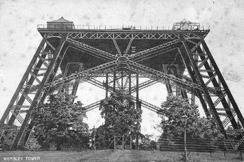 Der erste Abschnitt des Watkin's Tower wurde auch "London Stump" genannt 