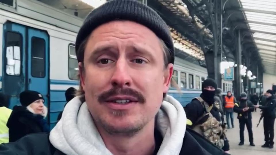stern-Reporter Jonas Breng berichtet aus Lviv in der Ukraine
