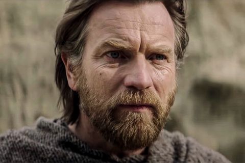 Schauspieler Ewan McGregor als gealterter Jedi-Ritter Obi-Wan Kenobi.