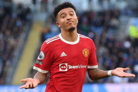 Jadon Sancho Manchester United City 2021-22