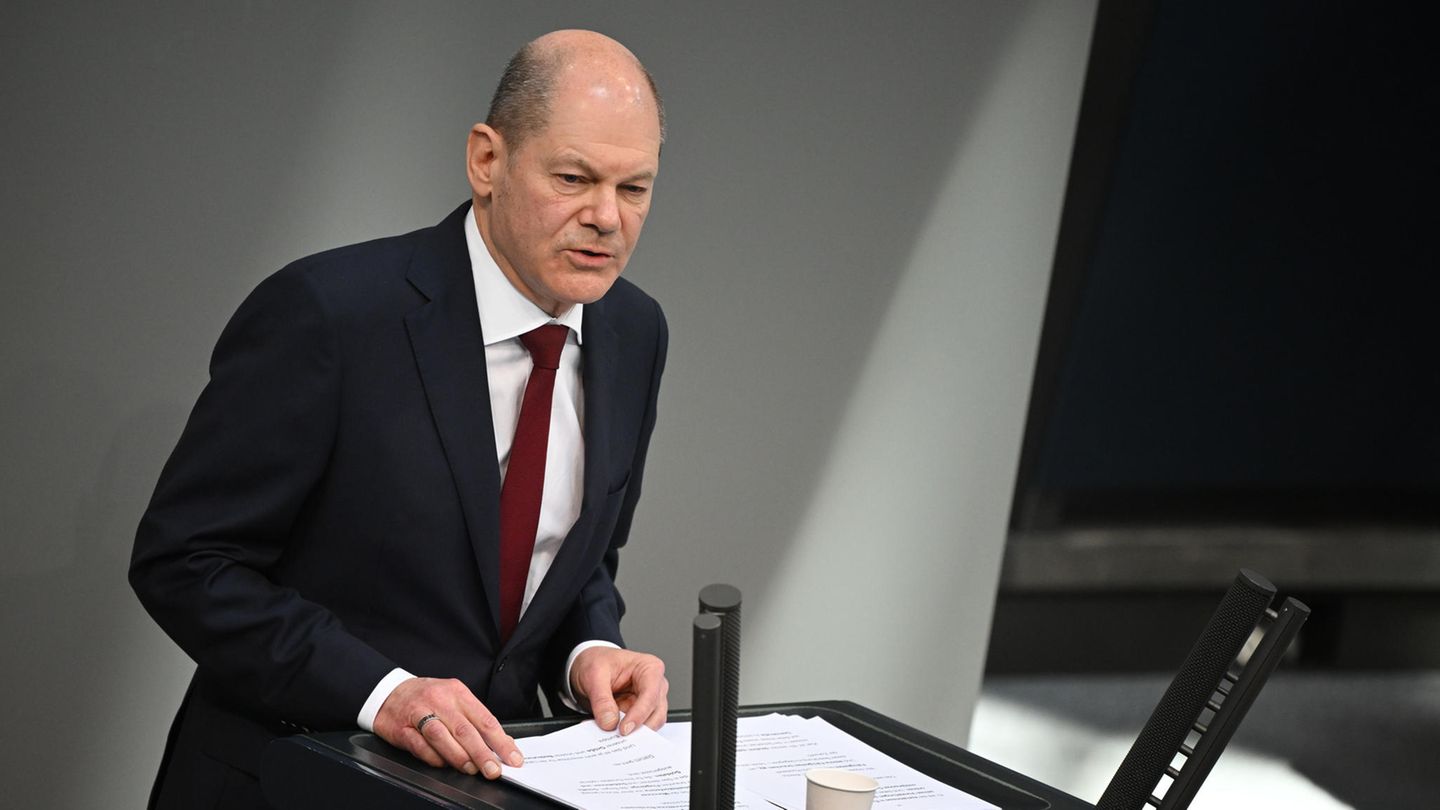 Bundeskanzler Olaf Scholz