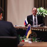 Treffen der Außenminister von Russland und der Ukraine im türkischen Antalya