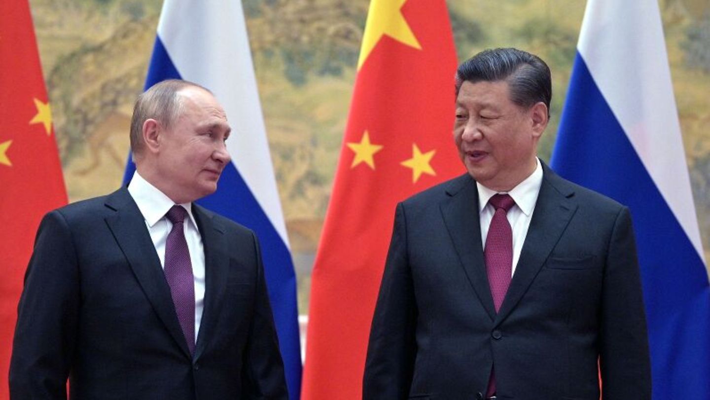 Russlands Präsident Wladimir Putin und Chinas Staatschef Xi Jinping