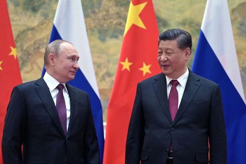 Russlands Präsident Wladimir Putin und Chinas Staatschef Xi Jinping