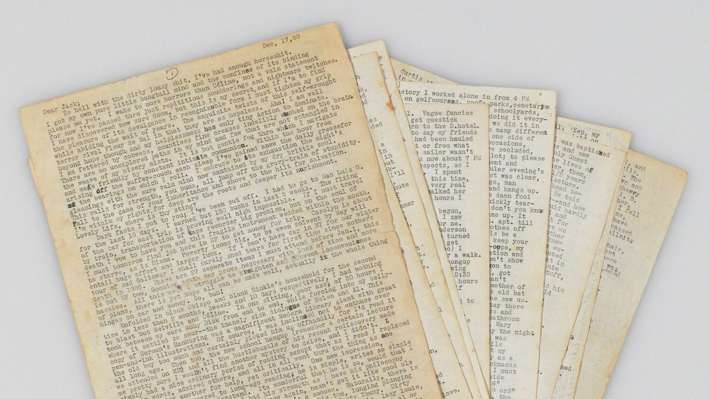 Brief an Kerouac