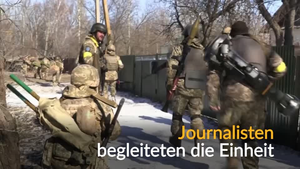 Video: Ukrainische Soldaten auf dem Weg ins Gefecht Video: Ukrainische Soldaten auf dem Weg ins Gefecht
