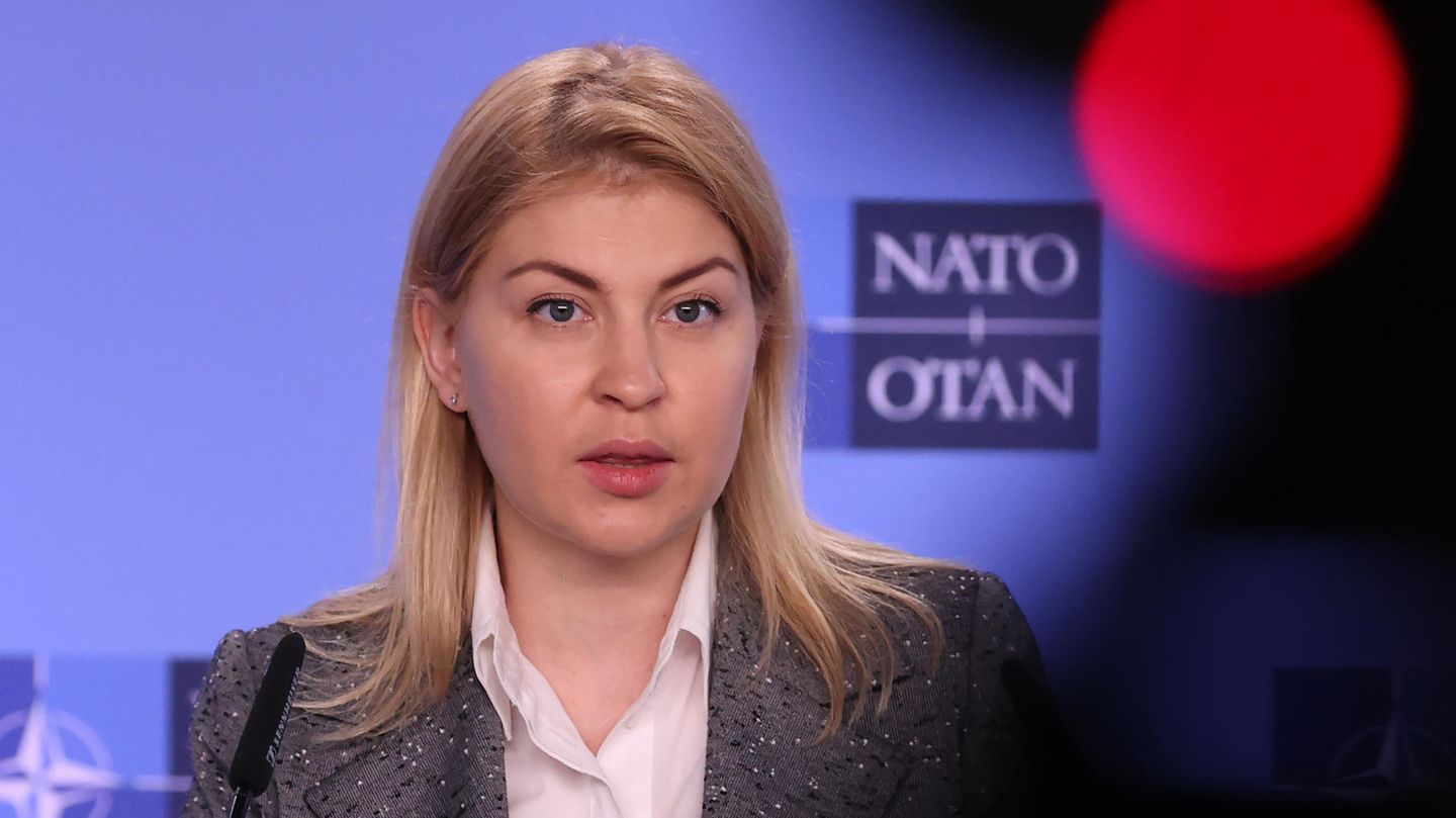 Olga Stefanishyna stellvertretende Regierungschefin der Ukraine