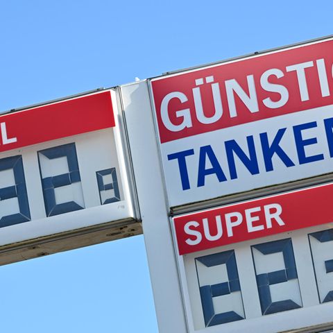 Tankstelle im Leipziger Land