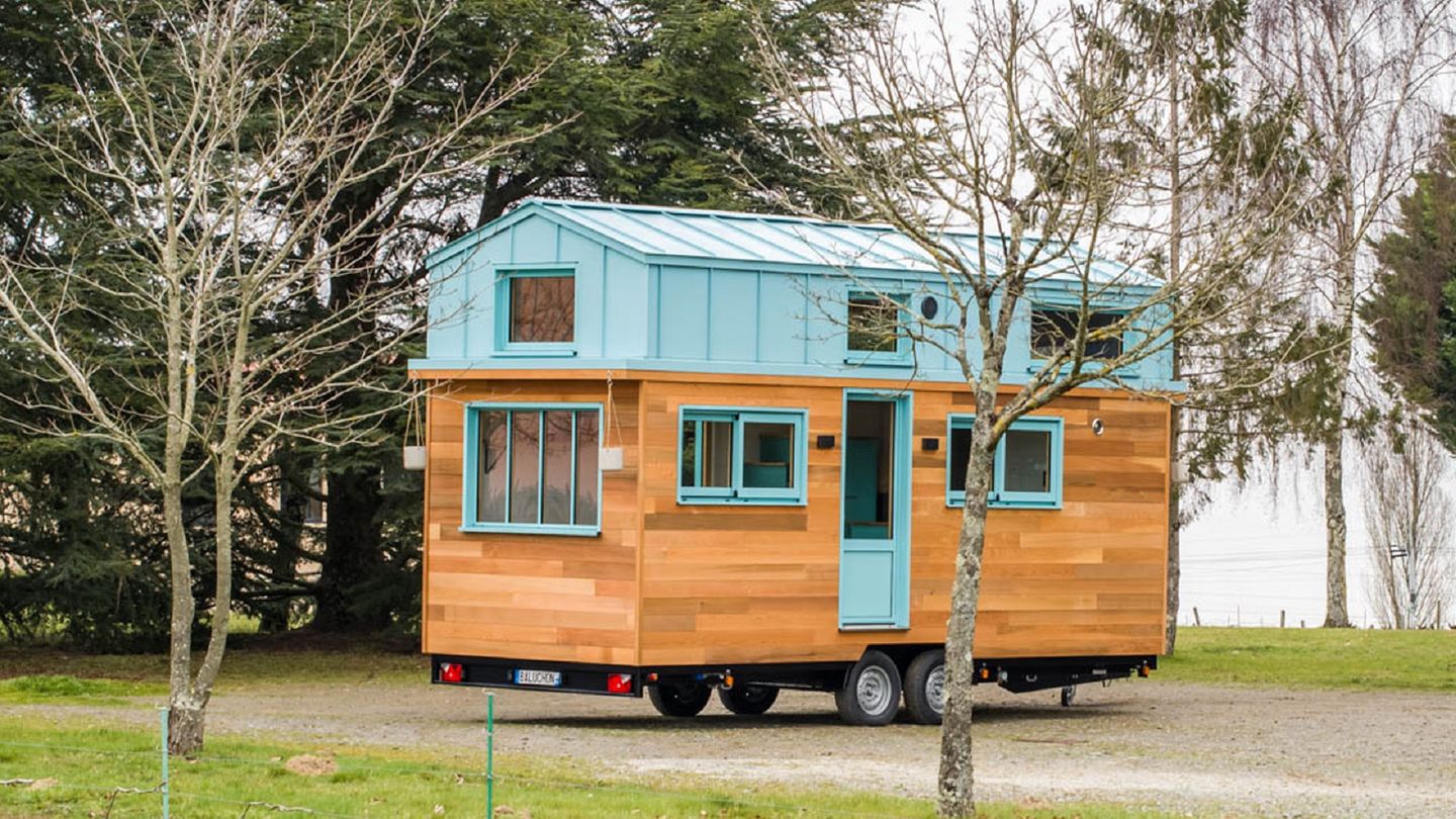 Mit 6 Metern Länge ist das Tiny House kaum größer als viele Wohnwagen.
