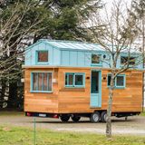 Mit 6 Metern Länge ist das Tiny House kaum größer als viele Wohnwagen.