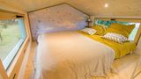Auch das Schlafzimmer erlaubt einen freien Ausblick.