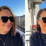 In einigen Situationen sind die Bilder sogar in Teilen besser. So wirkt die Gesichtsfarbe hier beim iPhone SE (links) natürlicher als beim iPhone 13 Pro Max. Beim dunklen Pullover holt aber das teure Modell mehr Details heraus.