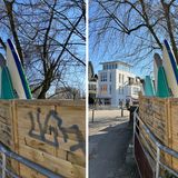 Bei gutem Licht gibt es an der Bildqualität des iPhone SE wenig zu meckern. Selbst im Vergleich zur besten iPhone-Kamera, der des iPhone 13 Pro Max (rechts), schlägt sich das iPhone SE (links) hervorragend. Die Farben sind natürlich, die Bilder sehr detailreich.