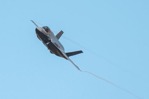 Ein F-35-Tarnkappenflieger der US-Armee