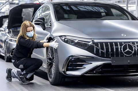 Produktion Mercedes Sindelfingen