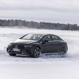 Die Luftfederung lässt bereits auf Eis Komfort erahnen