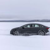 Wintererprobung Mercedes EQE