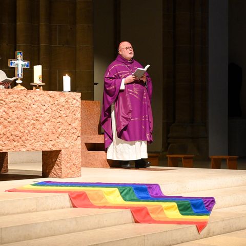 Kardinal Reinhard Marx hielt erstmals einen Queer-Gottesdienst ab