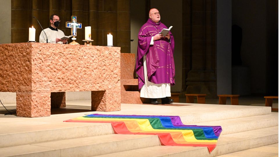 Kardinal Reinhard Marx hielt erstmals einen Queer-Gottesdienst ab