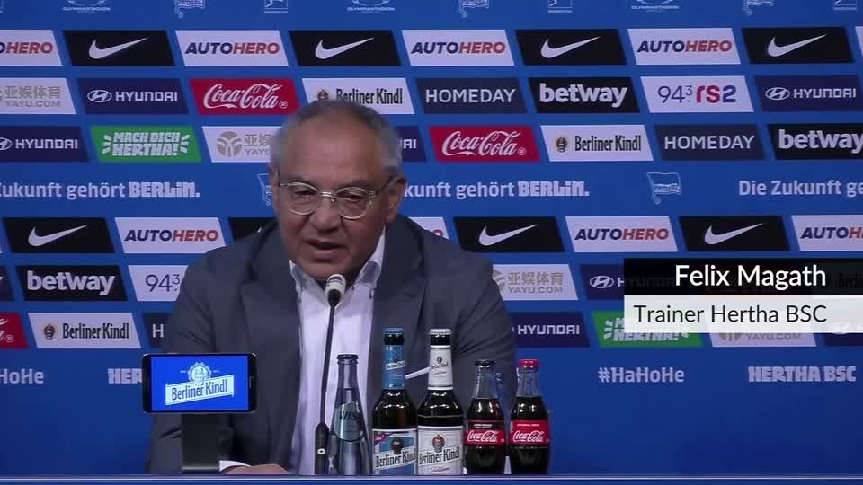 Video: Magath: Glaube, dass ich der Hertha helfen kann