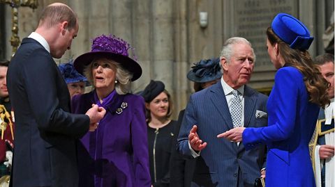 Commonwealth Day in Westminster Abbey: Prinz William, Herzogin Camilla, Prinz Charles, Herzogin Kate