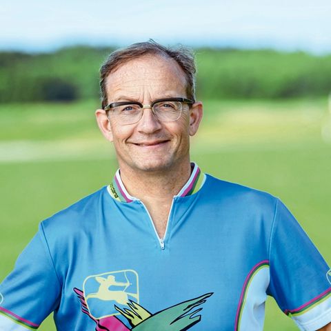 Wigald Boning in Laufklamotten