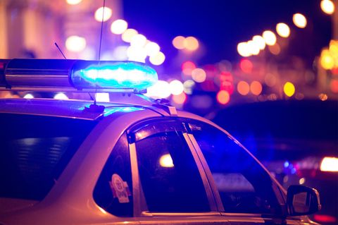 Ein Polizeiwagen in den USA als Symbolfoto