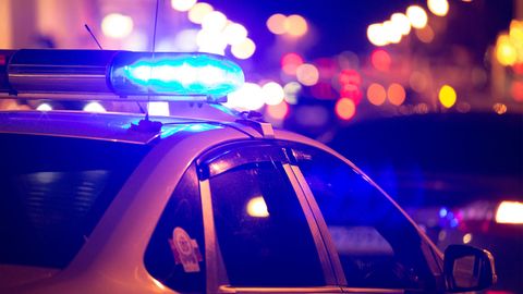Ein Polizeiwagen in den USA als Symbolfoto