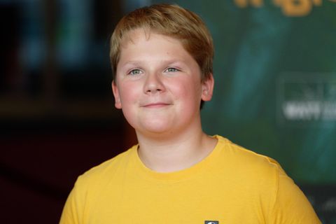 Julius Weckauf bei der Premiere der Fantasy-Komödie "Catweazle"