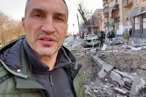 Klitschko berichtet aus zerstörten Kiewer Stadtteil: "Leben gehen verloren"