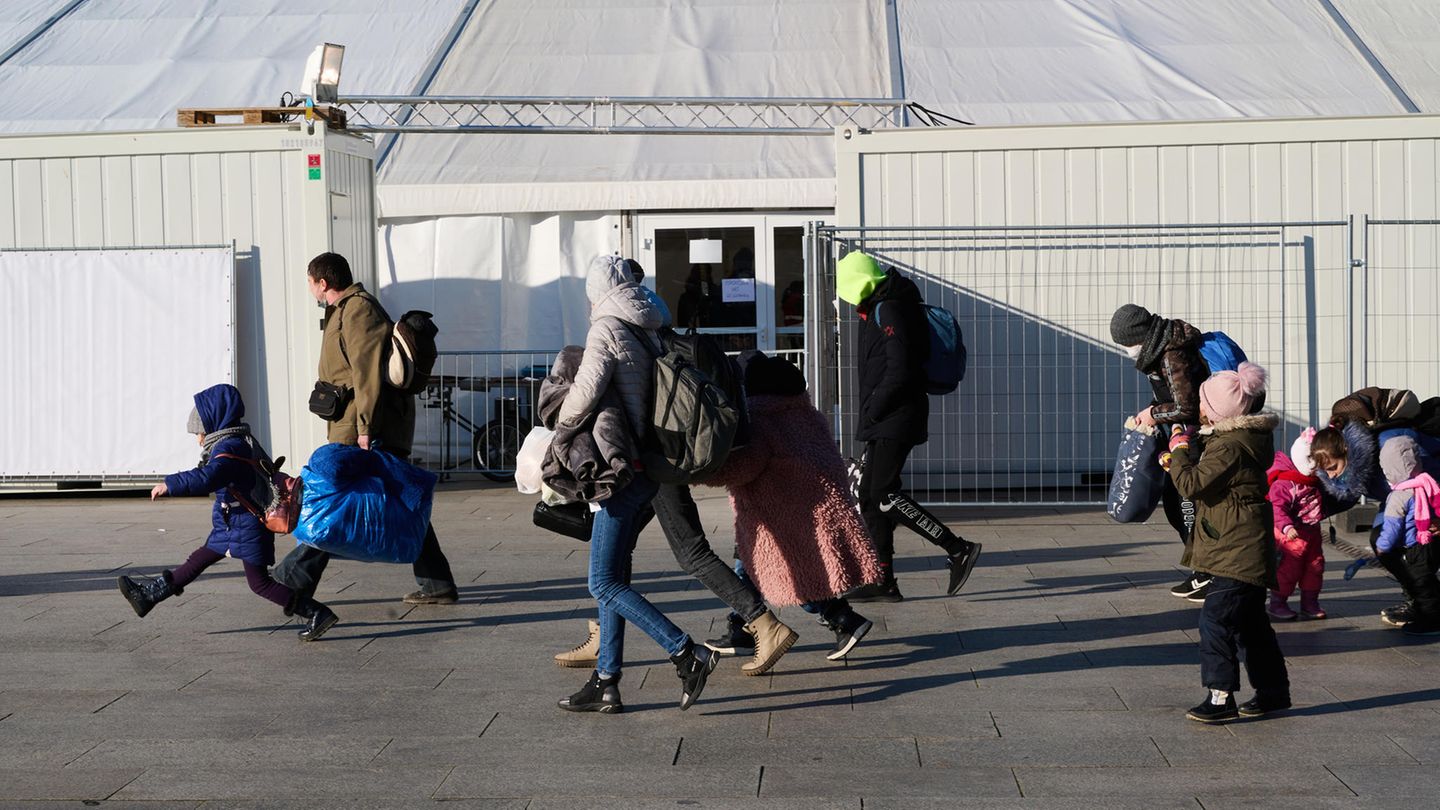 Flüchtlinge aus der Ukraine in Berlin