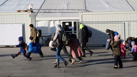 Flüchtlinge aus der Ukraine in Berlin
