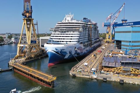 Fincantieri Werft , Trockendock in Marghera