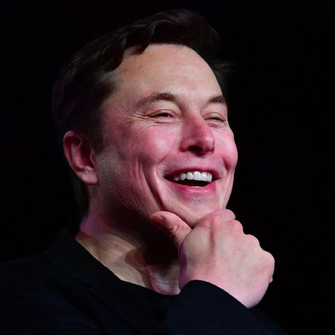 Elon Musk bei der Vorstellung des Tesla Model Y in Kalifornien