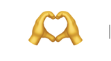 Herzende Hände Emoji