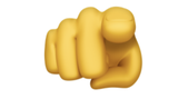 Finger zeigt auf Person Emoji