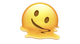 Geschmolzenes Gesicht Emoji