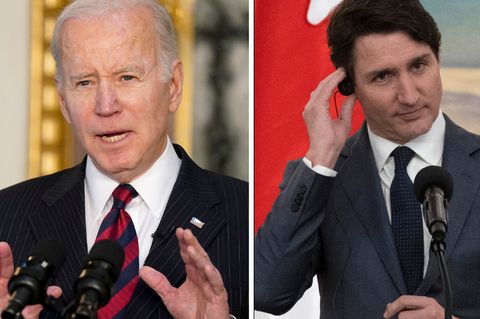 Joe Biden Justin Trudeau Kombo