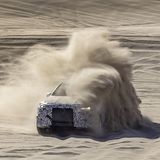 Auch in der Wüste muss ich das Mercedes EQS-SUV beweisen