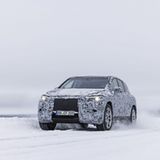 Mercedes EQS-SUV Wintererprobung