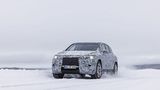 Mercedes EQS-SUV Wintererprobung