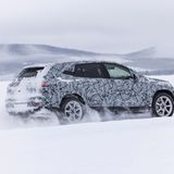 Mercedes EQS-SUV Wintererprobung