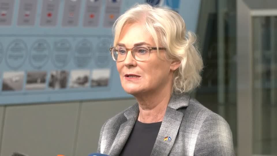 Video: Lambrecht: "Dieser Krieg darf nicht Krieg der Nato werden"