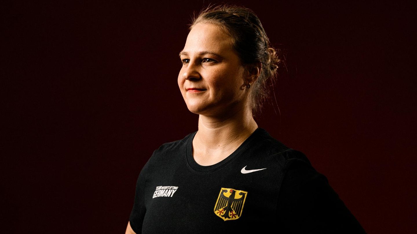 Gewichtheberin Sabine Kusterer