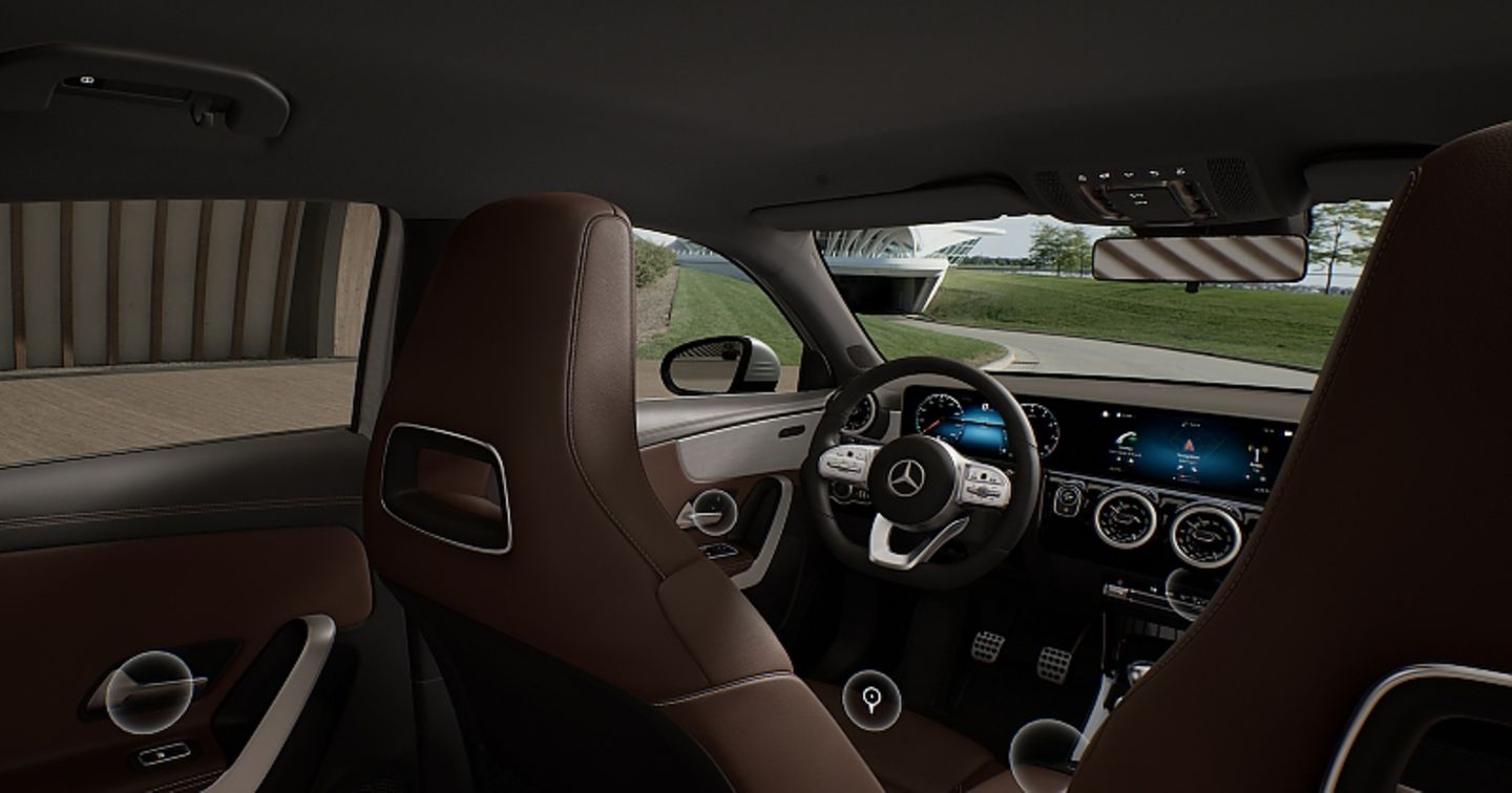 Mercedes Virtual Reality
