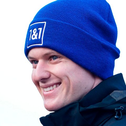 Mick Schumacher gut gelaunt bei den ersten Testfahrten des Jahres bei Barcelona