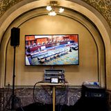 leere Plätze der russischen Delegation