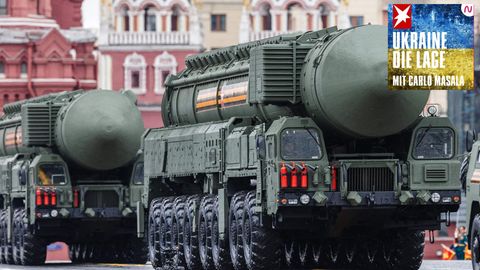 Russische Interkontinental-Raketensysteme des Typs Yars RS-24