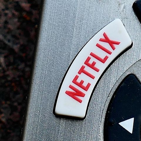 Netflix-Taste auf einer Fernbedienung