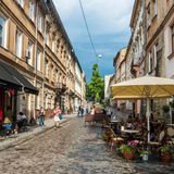 Lwiw. Straße in der Altstadt